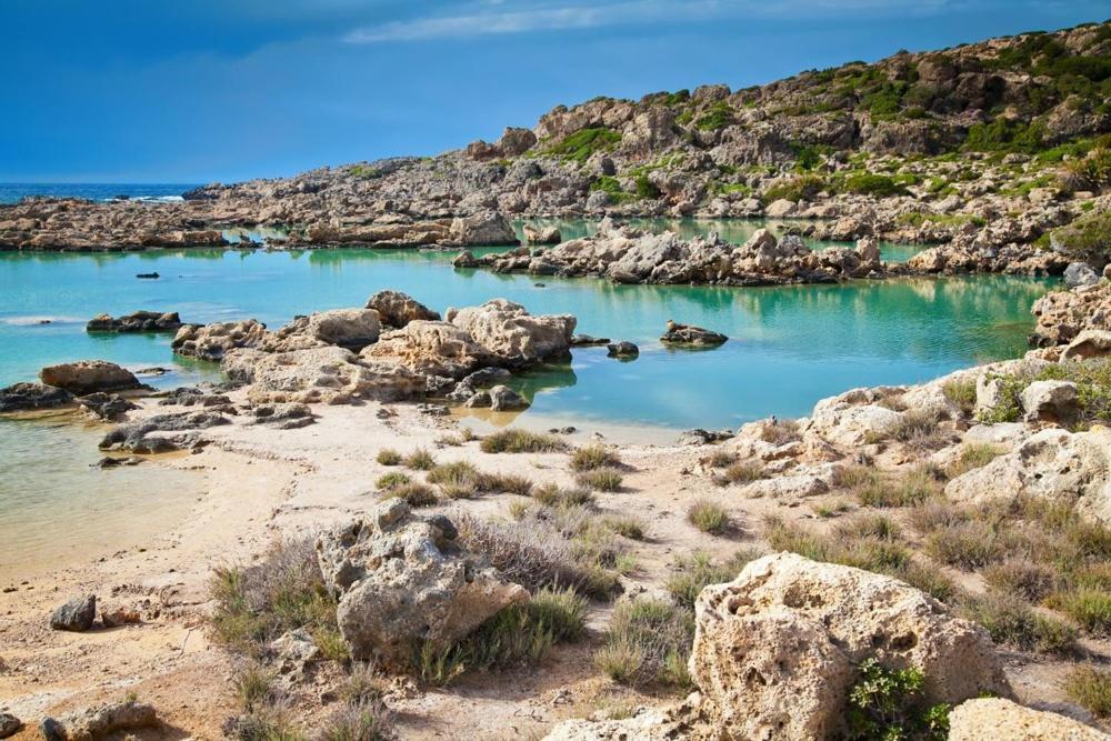 White Lake Holiday House Elafonisi Bagian luar foto