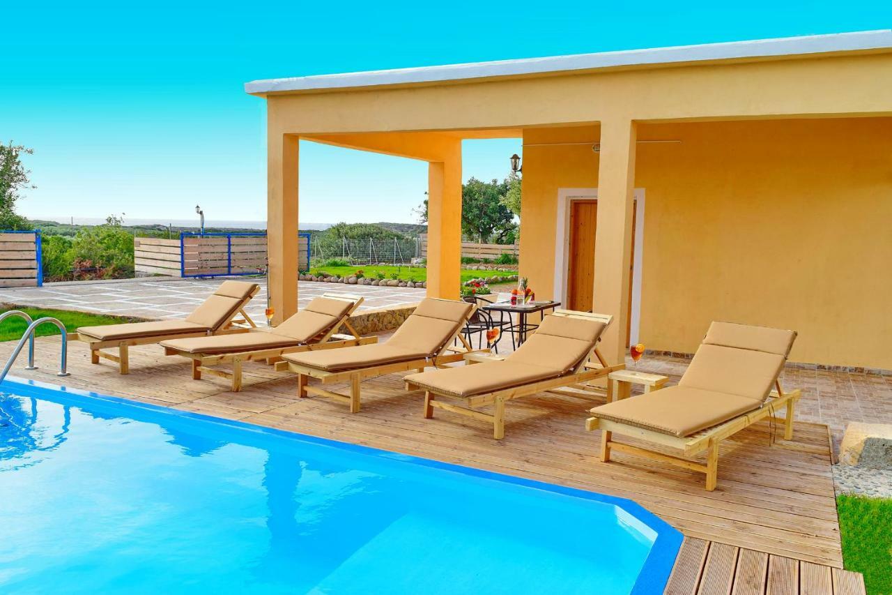 White Lake Holiday House Elafonisi Bagian luar foto